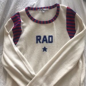 Replica Los Angeles cashmere “rad” sweater size L